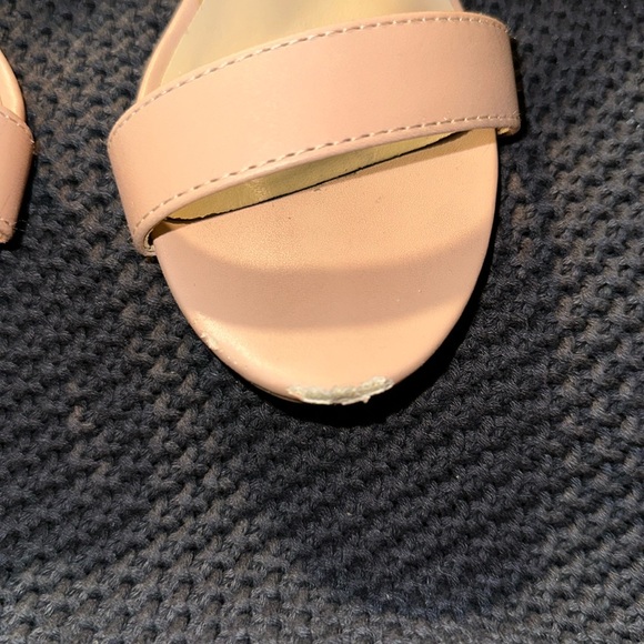 S5 - Lulus pink: tan Harper almond ankle strap heel size 7 - Picture 5 of 14